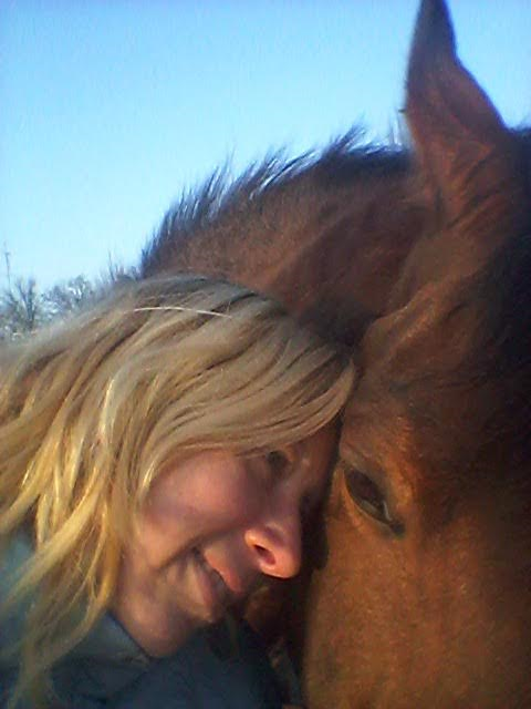 Anyta met paard
